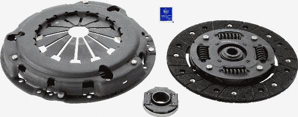 SACHS 3000 951 549 - Комплект зчеплення autocars.com.ua