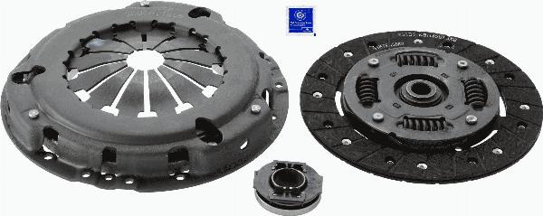 SACHS 3000 951 558 - Комплект зчеплення autocars.com.ua