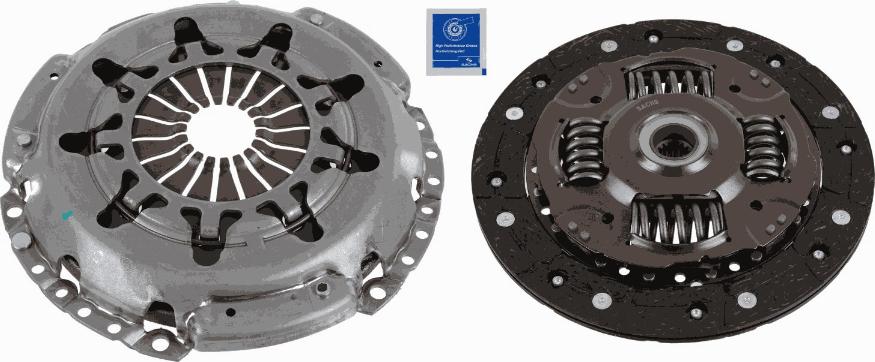 SACHS 3000 951 593 - Комплект сцепления autodnr.net