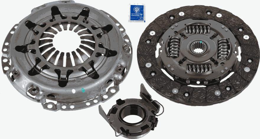 SACHS 3000 951 602 - Комплект зчеплення autocars.com.ua