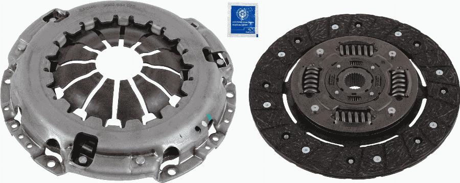 SACHS 3000 951 609 - Комплект сцепления autodnr.net