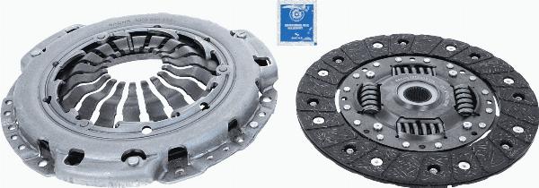 SACHS 3000 951 610 - Комплект зчеплення autocars.com.ua