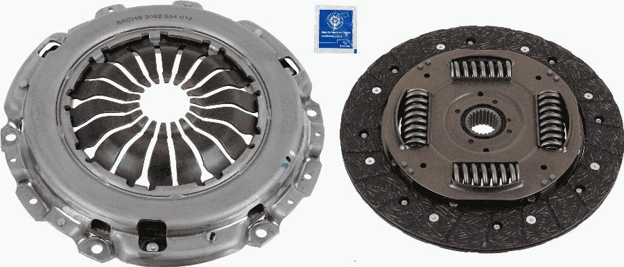 SACHS 3000 951 612 - Комплект зчеплення autocars.com.ua