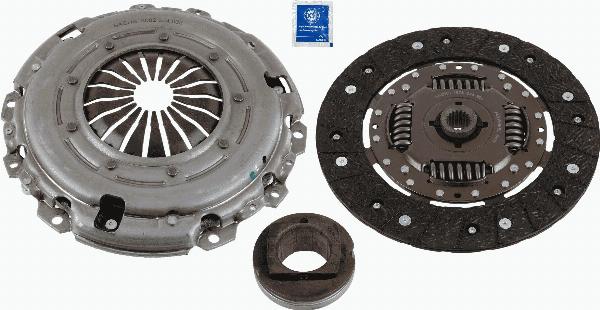 SACHS 3000 951 619 - Комплект зчеплення autocars.com.ua