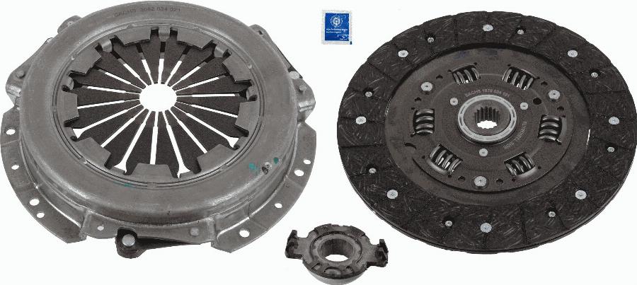 SACHS 3000 951 623 - Комплект сцепления autodnr.net