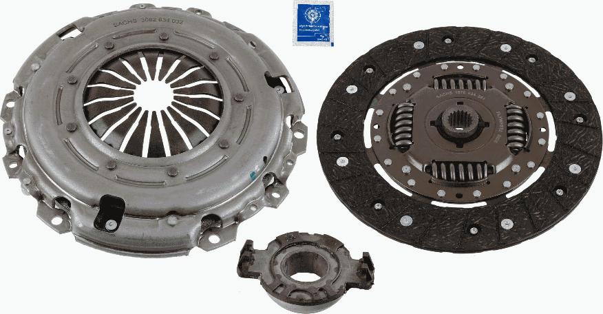 SACHS 3000 951 626 - Комплект зчеплення autocars.com.ua