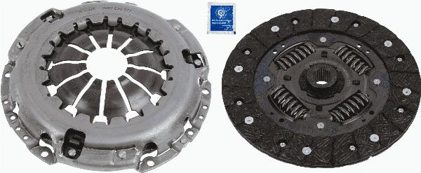 SACHS 3000 951 627 - Комплект зчеплення autocars.com.ua