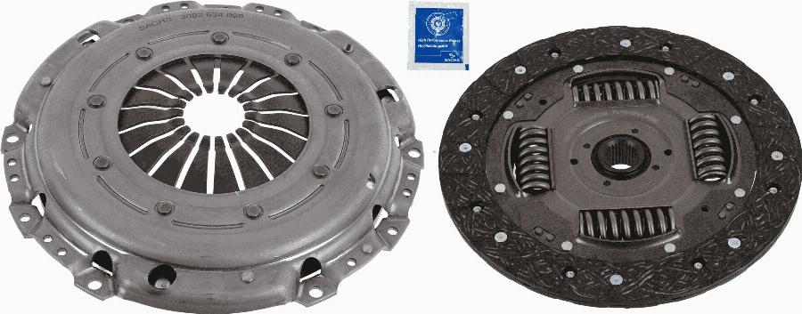 SACHS 3000 951 629 - Комплект сцепления autodnr.net