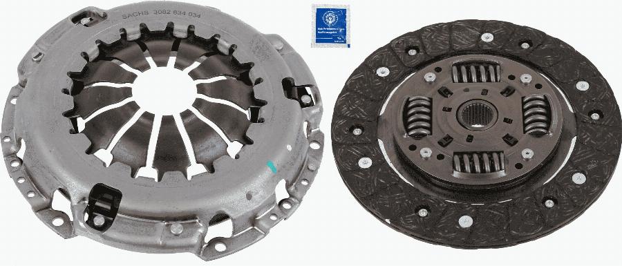 SACHS 3000 951 634 - Комплект зчеплення autocars.com.ua