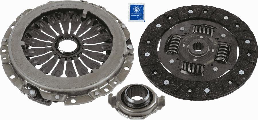 SACHS 3000 951 646 - Комплект зчеплення autocars.com.ua