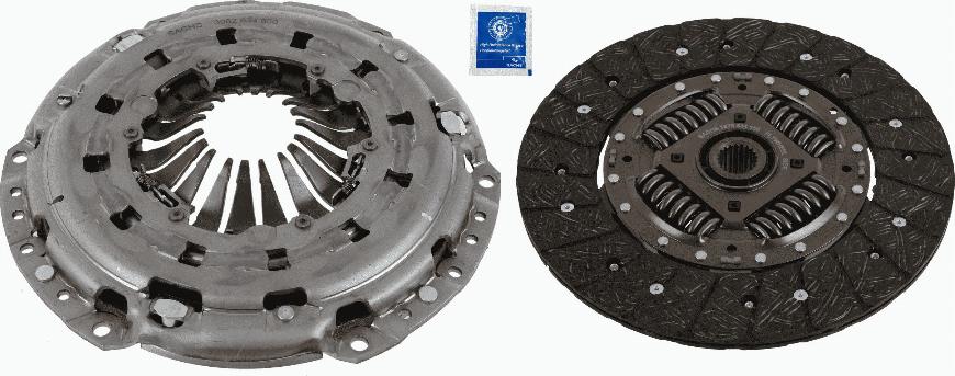 SACHS 3000 951 657 - Комплект зчеплення autocars.com.ua