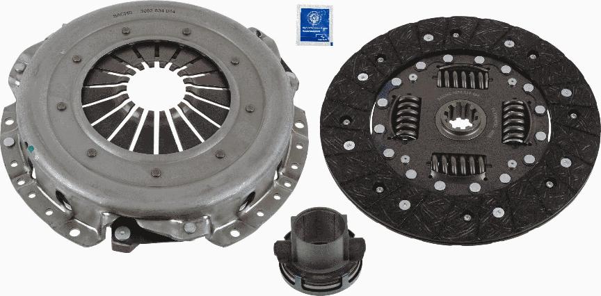 SACHS 3000 951 669 - Комплект сцепления avtokuzovplus.com.ua