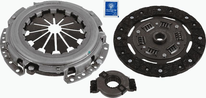 SACHS 3000 951 672 - Комплект зчеплення autocars.com.ua