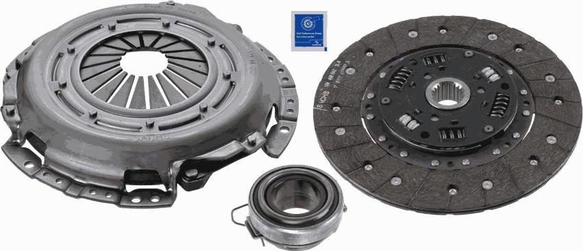 SACHS 3000 951 726 - Комплект зчеплення autocars.com.ua