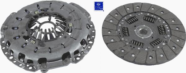 SACHS 3000 951 769 - Комплект зчеплення autocars.com.ua