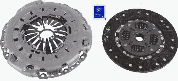 SACHS 3 000 951 787 - Комплект зчеплення autocars.com.ua