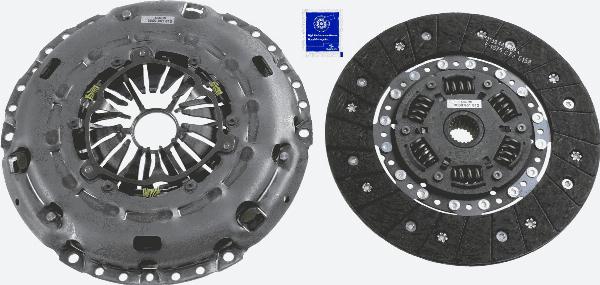 SACHS 3 000 951 812 - Комплект зчеплення autocars.com.ua