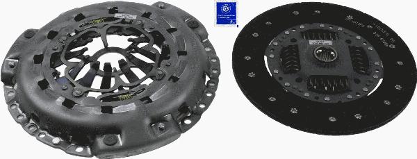 SACHS 3 000 951 820 - Комплект зчеплення autocars.com.ua