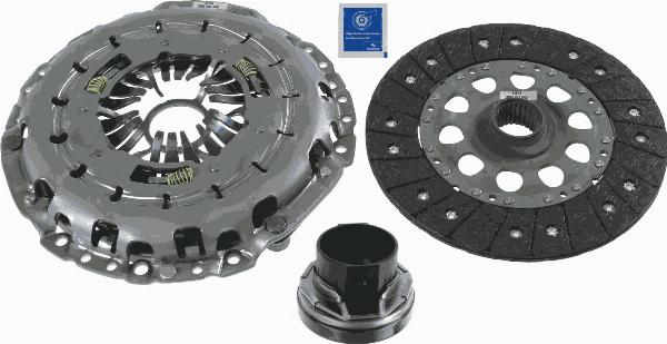 SACHS 3 000 951 845 - Комплект зчеплення autocars.com.ua