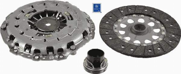SACHS 3 000 951 846 - Комплект зчеплення autocars.com.ua