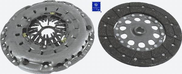 SACHS 3 000 951 909 - Комплект зчеплення autocars.com.ua