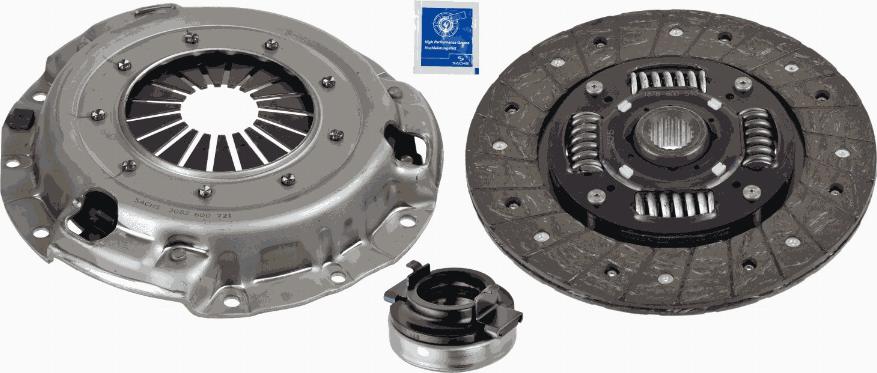 SACHS 3000 954 037 - Комплект сцепления avtokuzovplus.com.ua