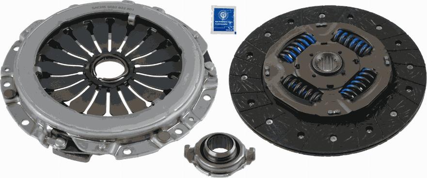 SACHS 3000 954 065 - Комплект зчеплення autocars.com.ua