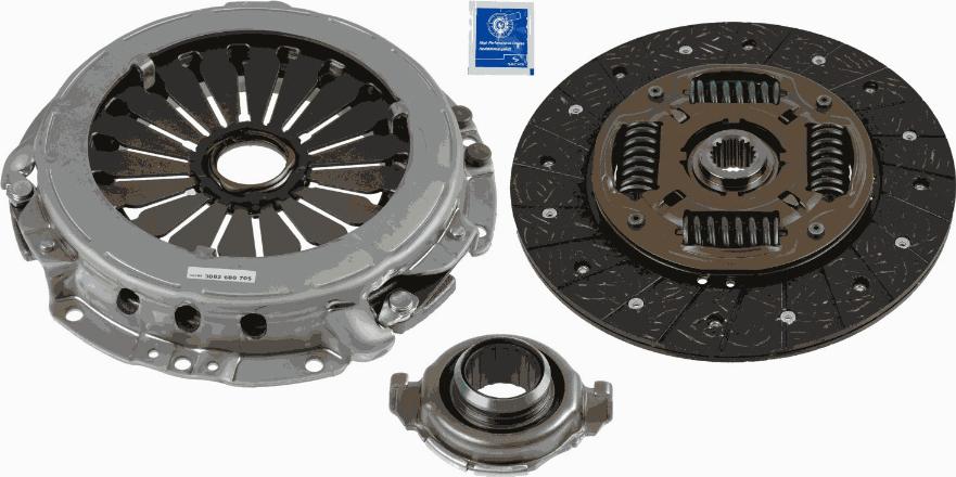 SACHS 3000 954 066 - Комплект сцепления avtokuzovplus.com.ua