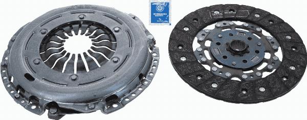 SACHS 3000 970 047 - Комплект зчеплення autocars.com.ua