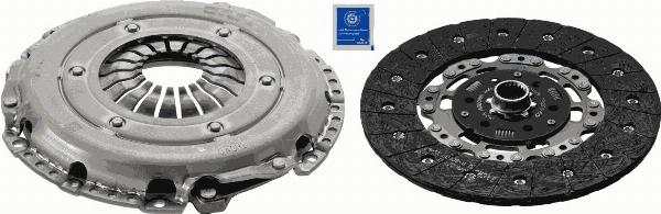 SACHS 3000 970 061 - Комплект зчеплення autocars.com.ua