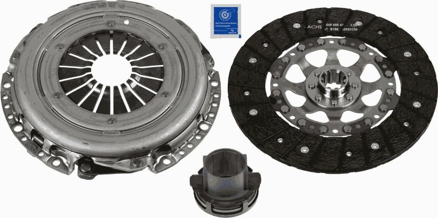 SACHS 3000 970 095 - Комплект сцепления avtokuzovplus.com.ua