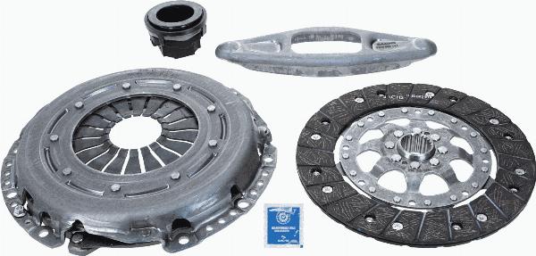 SACHS 3000 970 122 - Комплект зчеплення autocars.com.ua