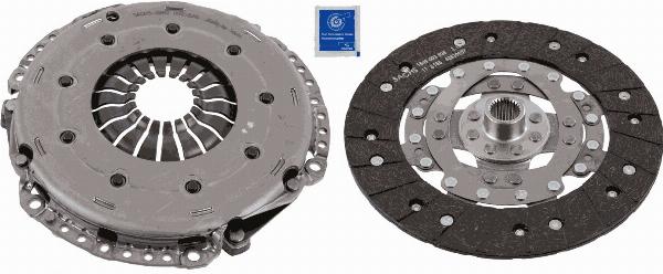 SACHS 3000 970 129 - Комплект зчеплення autocars.com.ua