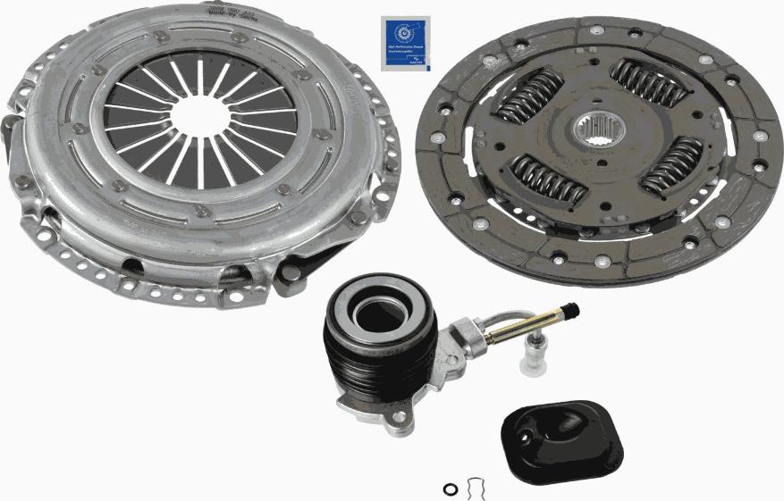 SACHS 3000 990 004 - Комплект зчеплення autocars.com.ua