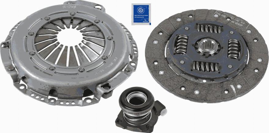 SACHS 3000 990 010 - Комплект сцепления avtokuzovplus.com.ua