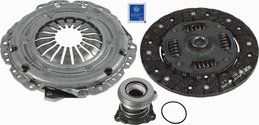 SACHS 3000 990 013 - Комплект сцепления avtokuzovplus.com.ua