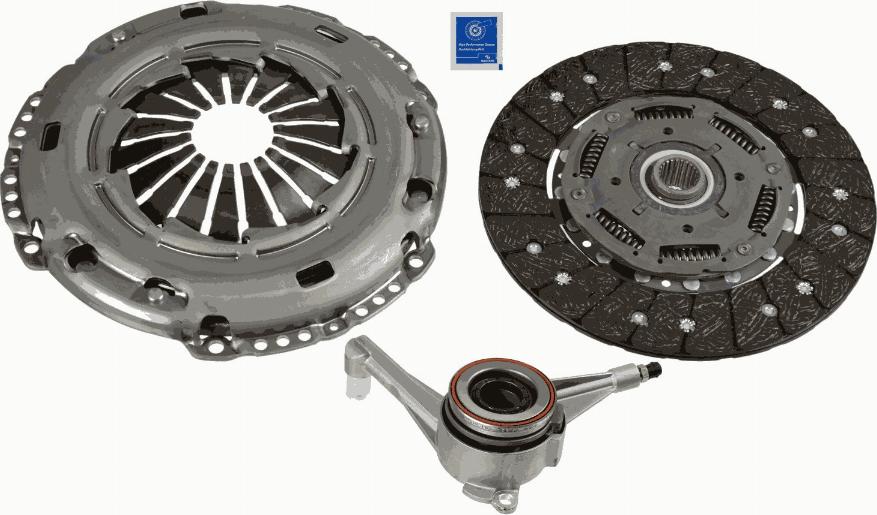 SACHS 3000 990 020 - Комплект сцепления avtokuzovplus.com.ua