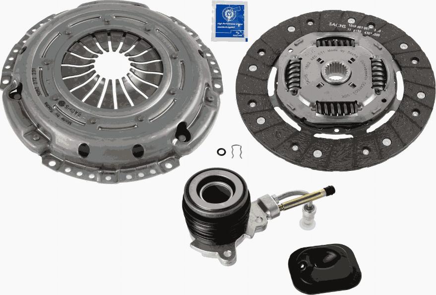 SACHS 3000 990 038 - Комплект зчеплення autocars.com.ua