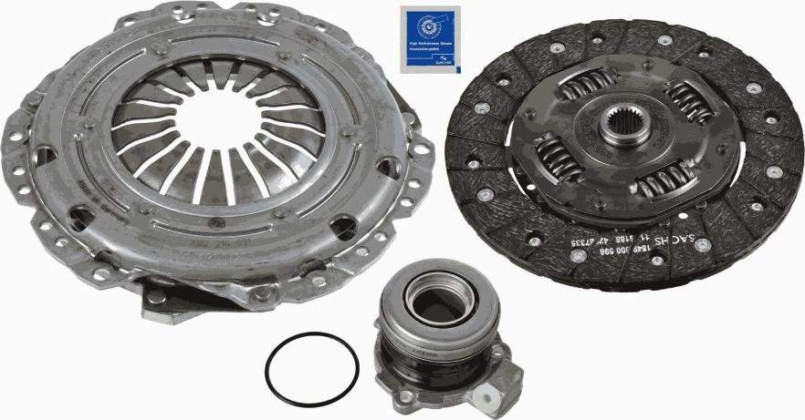 SACHS 3000 990 042 - Комплект сцепления avtokuzovplus.com.ua