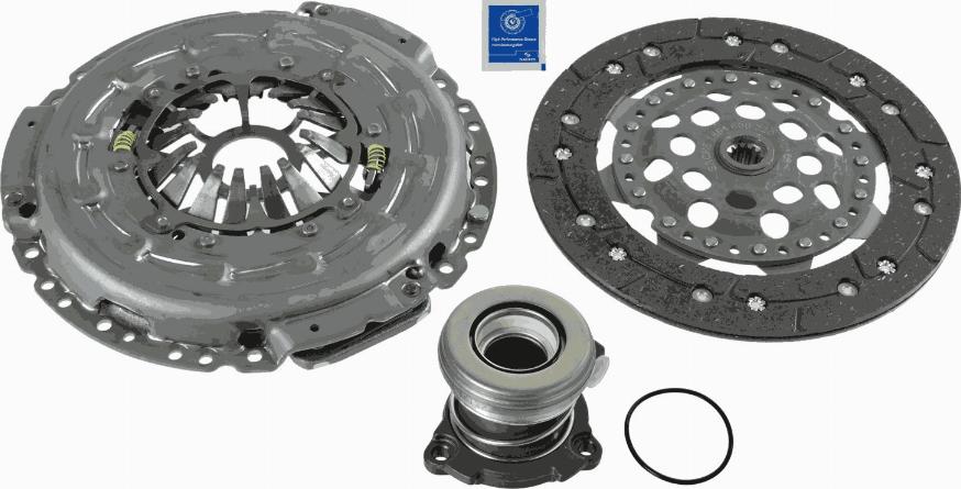 SACHS 3000 990 106 - Комплект сцепления avtokuzovplus.com.ua