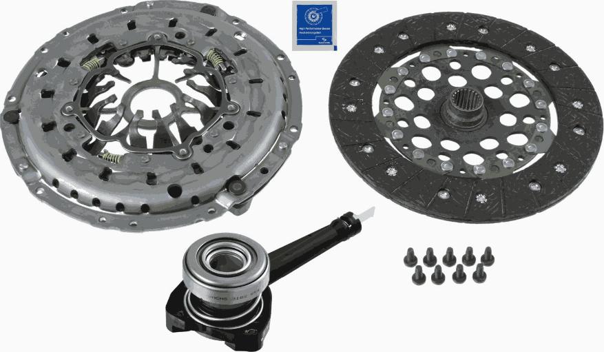 SACHS 3000 990 116 - Комплект зчеплення autocars.com.ua