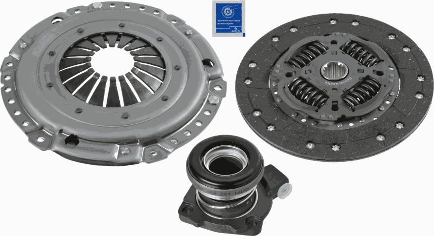 SACHS 3000 990 150 - Комплект сцепления autodnr.net