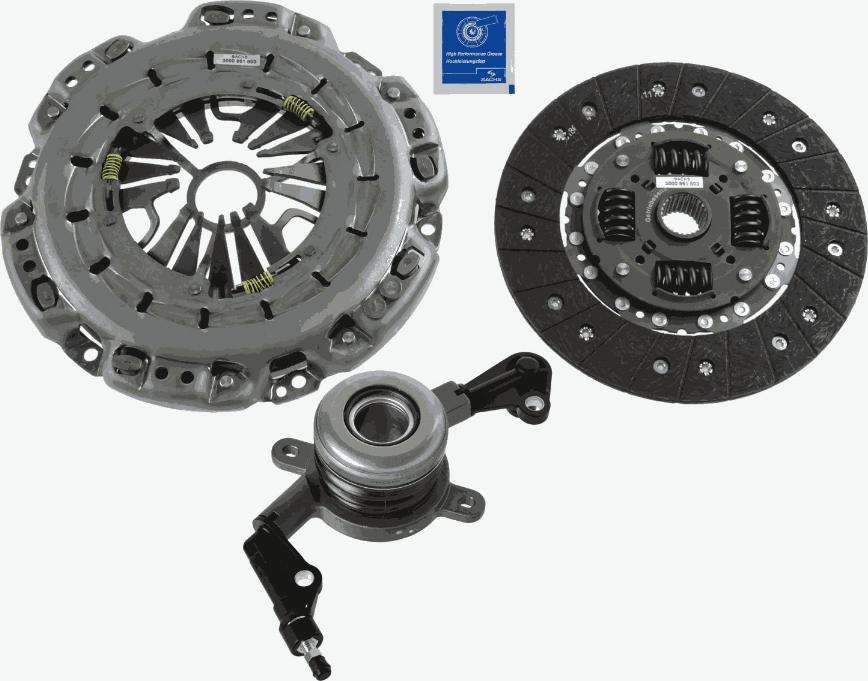 SACHS 3000 990 168 - Комплект сцепления autodnr.net