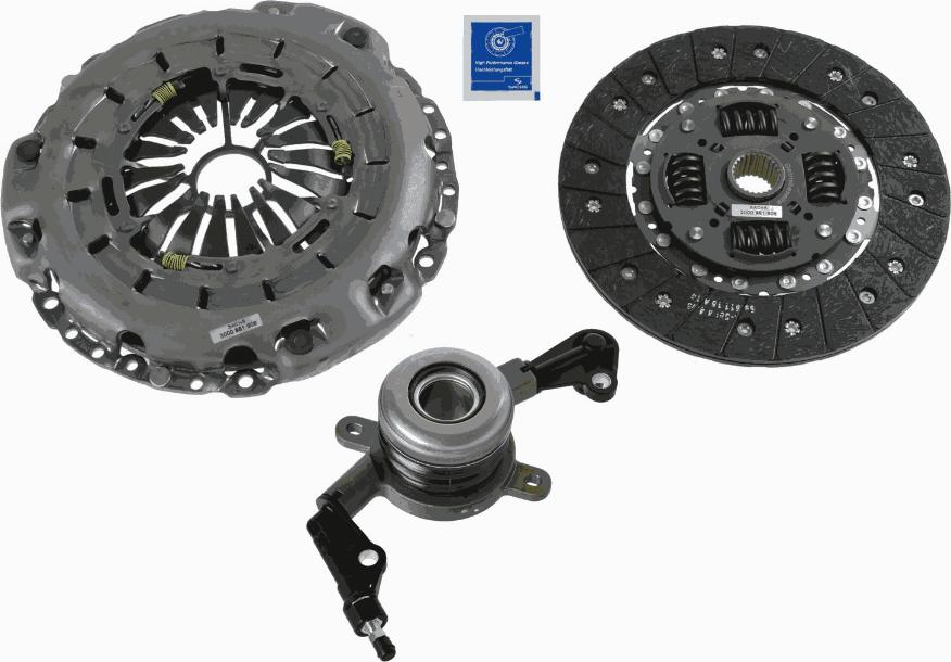 SACHS 3000 990 170 - Комплект зчеплення autocars.com.ua