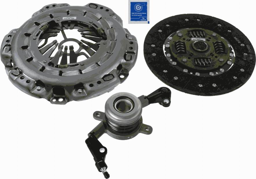 SACHS 3000 990 172 - Комплект зчеплення autocars.com.ua