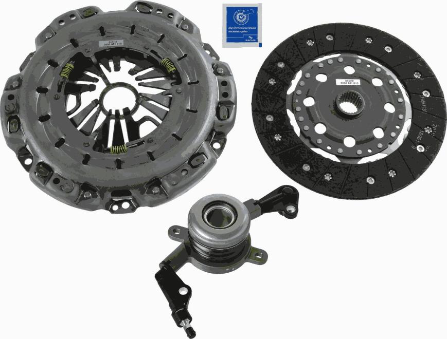 SACHS 3000 990 175 - Комплект зчеплення autocars.com.ua