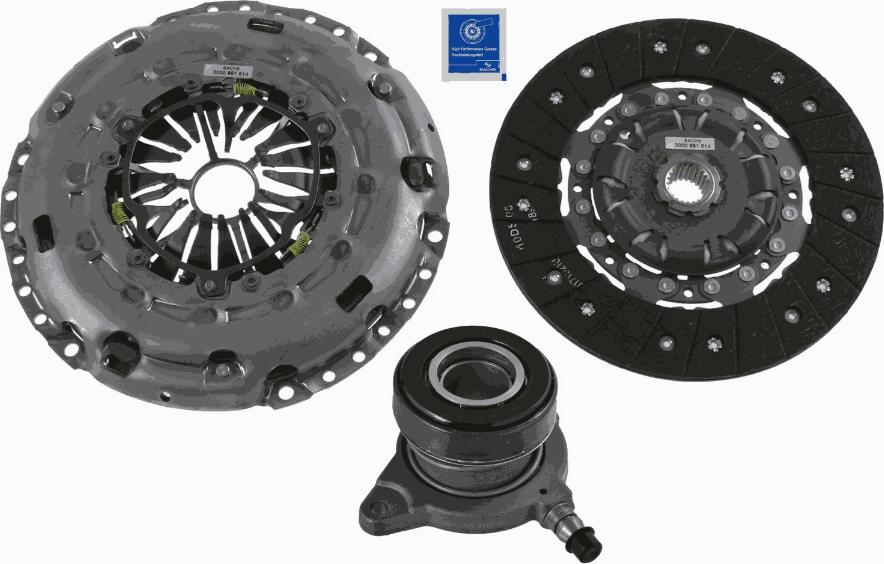 SACHS 3000 990 183 - Комплект зчеплення autocars.com.ua