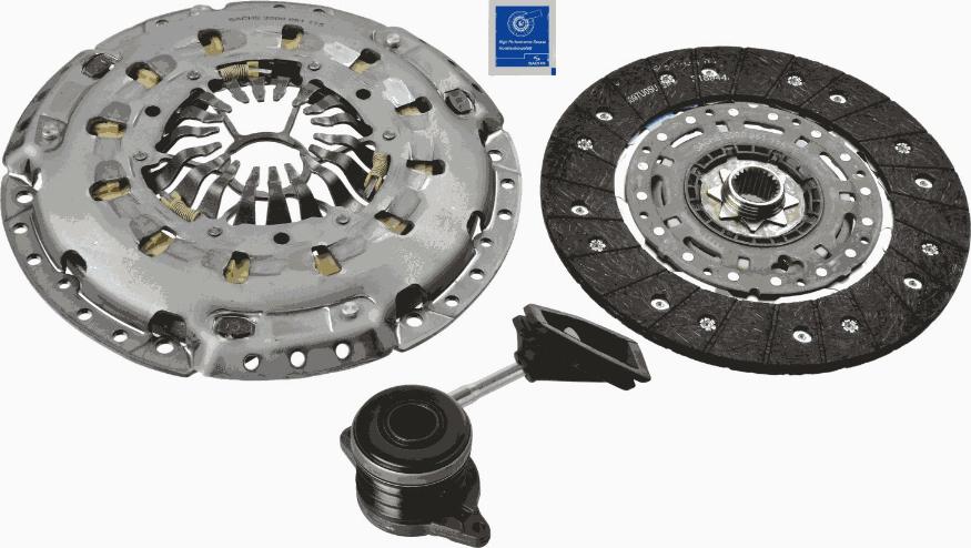 SACHS 3000 990 190 - Комплект зчеплення autocars.com.ua