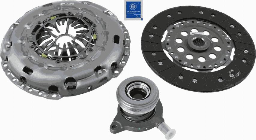 SACHS 3000 990 192 - Комплект зчеплення autocars.com.ua