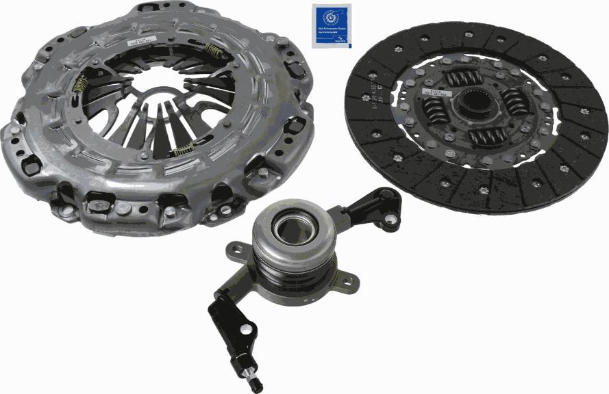 SACHS 3000 990 195 - Комплект сцепления avtokuzovplus.com.ua